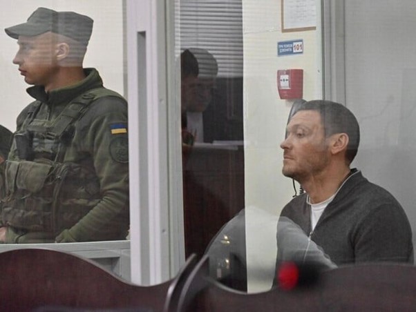 Борис Кауфман в зале Высшего антикоррупционного суда, 2024 г.